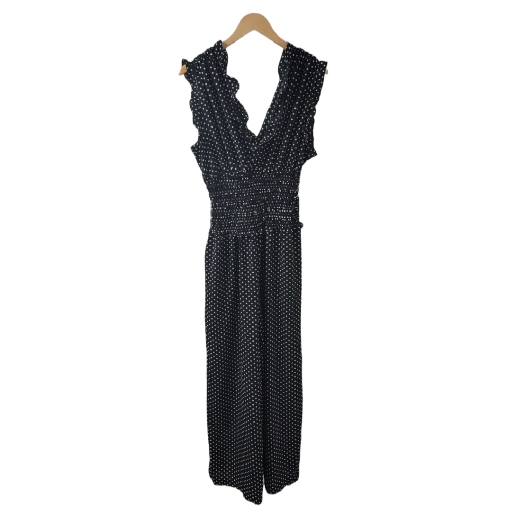 (W) Polka Dot Jumpsuit From Max Studio - Picture 2 of 7